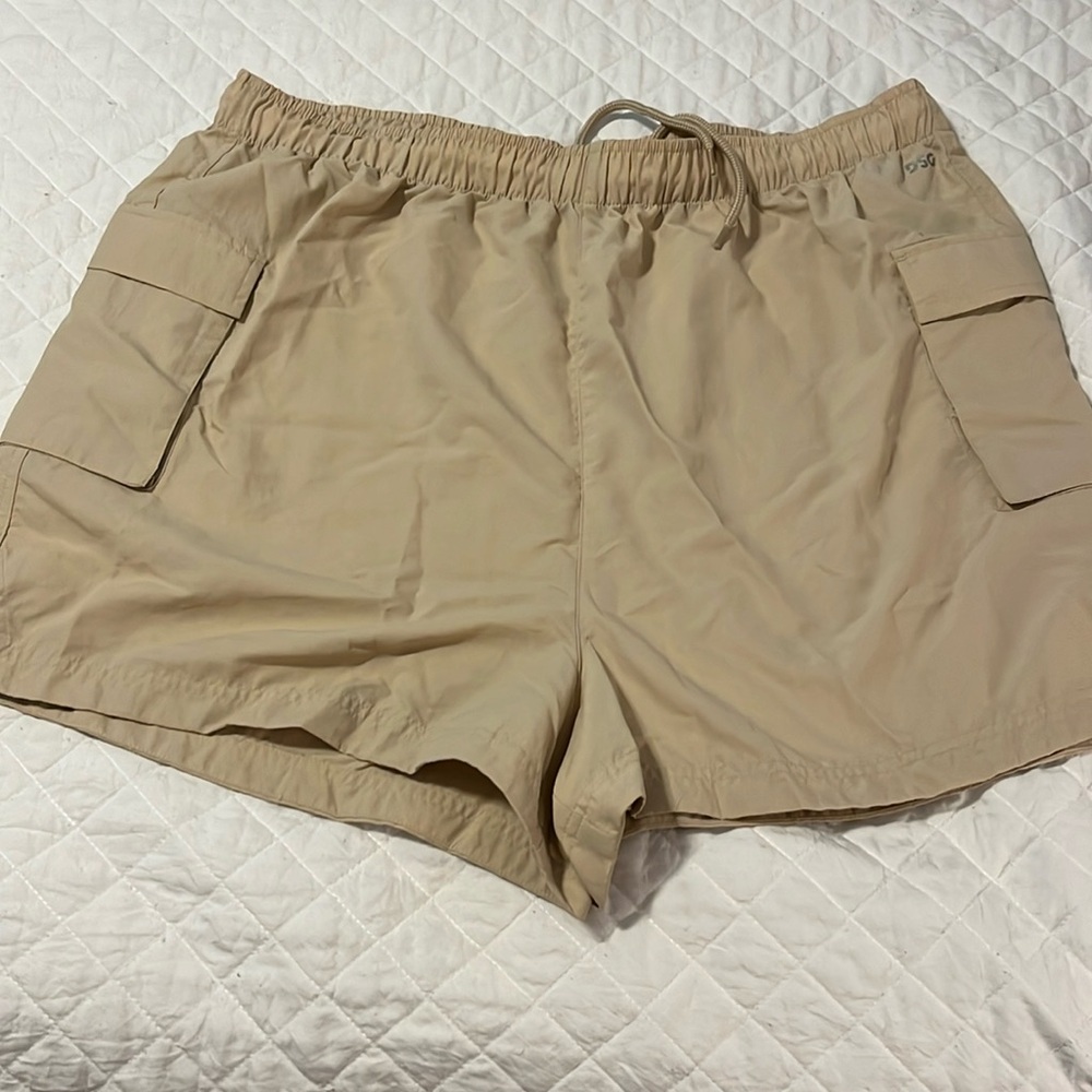 DSG Women’s High-Rise Cargo Woven Shorts - Sandy Slate